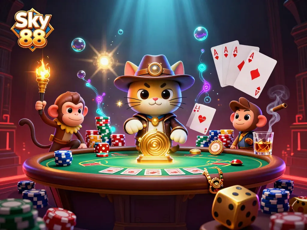 Win big at Sky 88 with exhilarating games and a vibrant casino atmosphere.