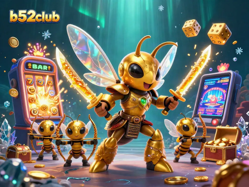Engage with b52club and experience a vibrant casino adventure featuring dynamic slot game elements.