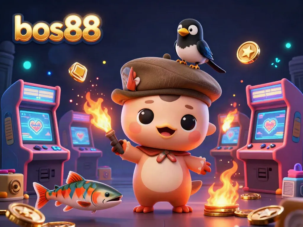 Join the fun at bos88 with Nessie and friends, exploring vibrant casino games and rich visuals!
