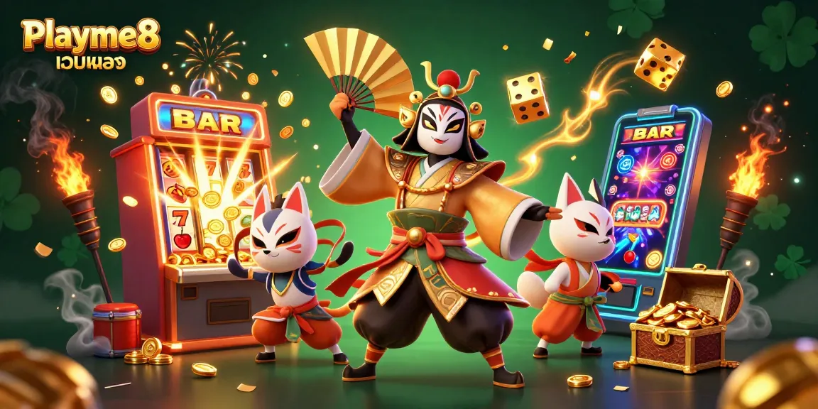 เล่น Playme8 เว็บตรง กับภาพบรรยากาศคาสิโน 3 มิติสุดตื่นเต้น